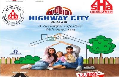 Premium Highway-Facing Plots Near Yadadri - Alair