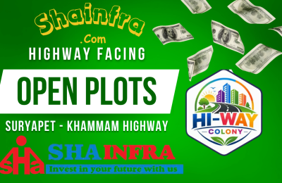 HI-WAY COLONY Premium Highway Facing Open Plots at Khammam