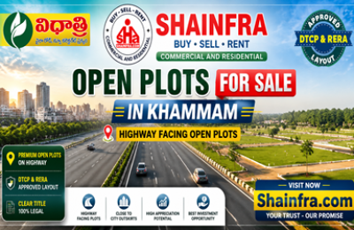 Vidhatri Premium Open Plots in Khammam